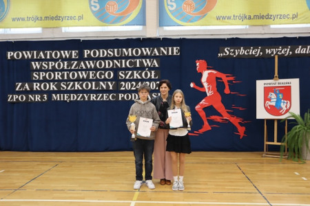 PODSUMOWANIE WSPÓŁZAWODNICTWA SPORTOWEGO SZKÓŁ POWIATU BIALSKIEGO 2024/2025, MIĘDZYRZEC PODLASKI, 28.10.2025